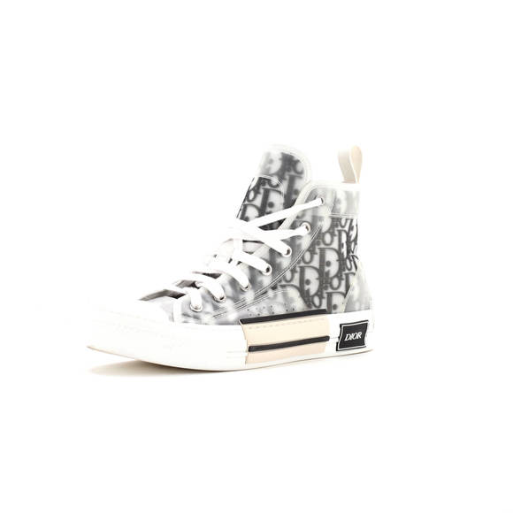 Christian Dior  Men's B23 High-Top Sneakers Oblique Coated Canvas and PVC - Picture 1 of 6